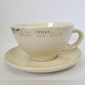 GODIVA CHOCOLATIER Lg Cup and Saucer